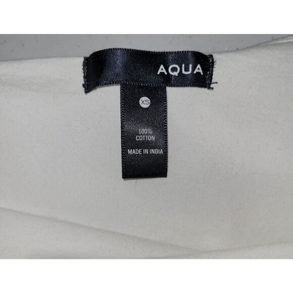 Auqa One Shoulder White Ruffle Top Size XS - Picture 5 of 7